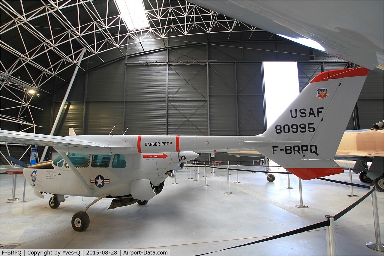 F-BRPQ, Cessna T337D C/N 337-0995, Cessna T337D Super skymaster, Preserved at Aeroscopia Museum, Toulouse-Blagnac
