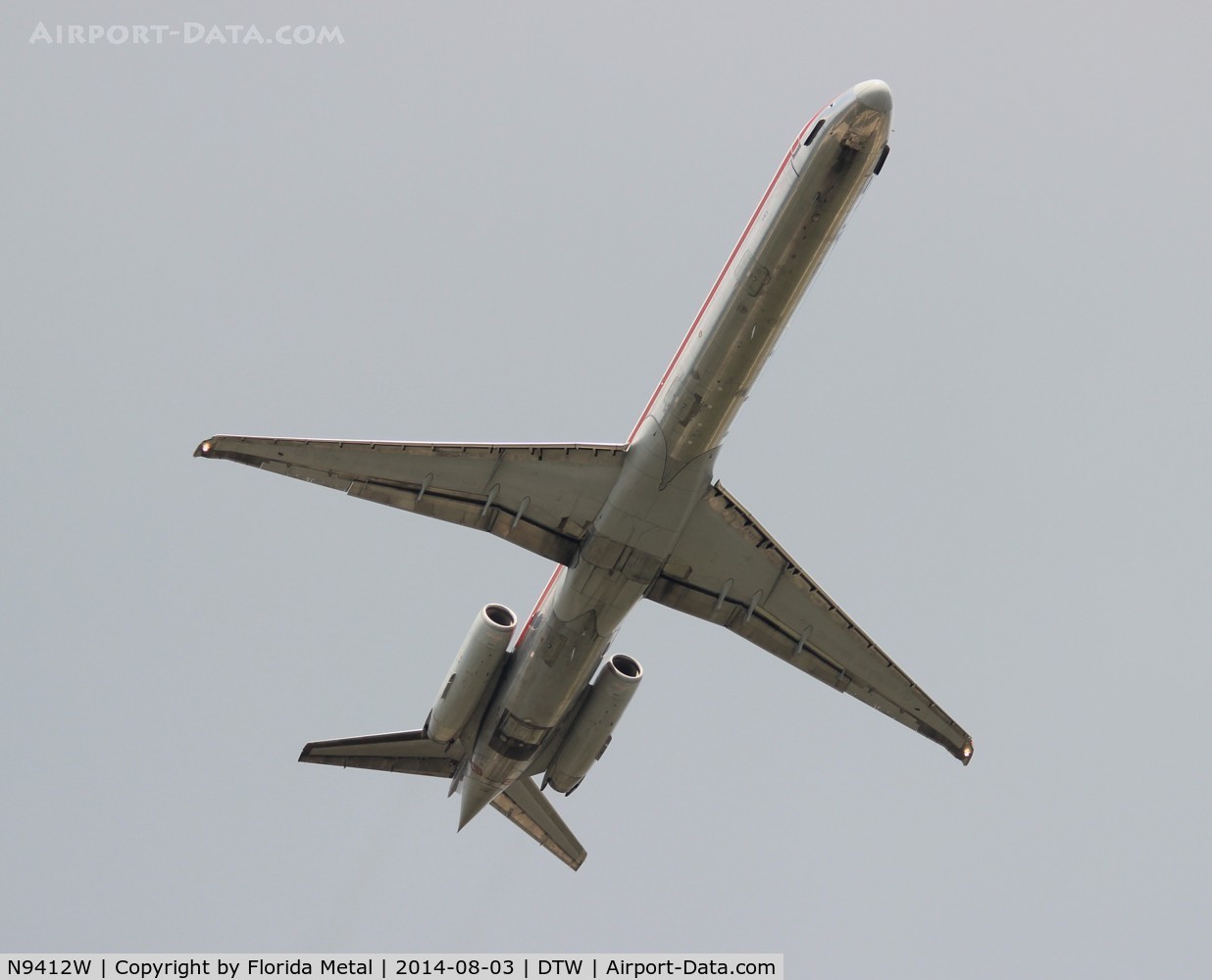 N9412W, 1995 McDonnell Douglas MD-83 (DC-9-83) C/N 53187, American