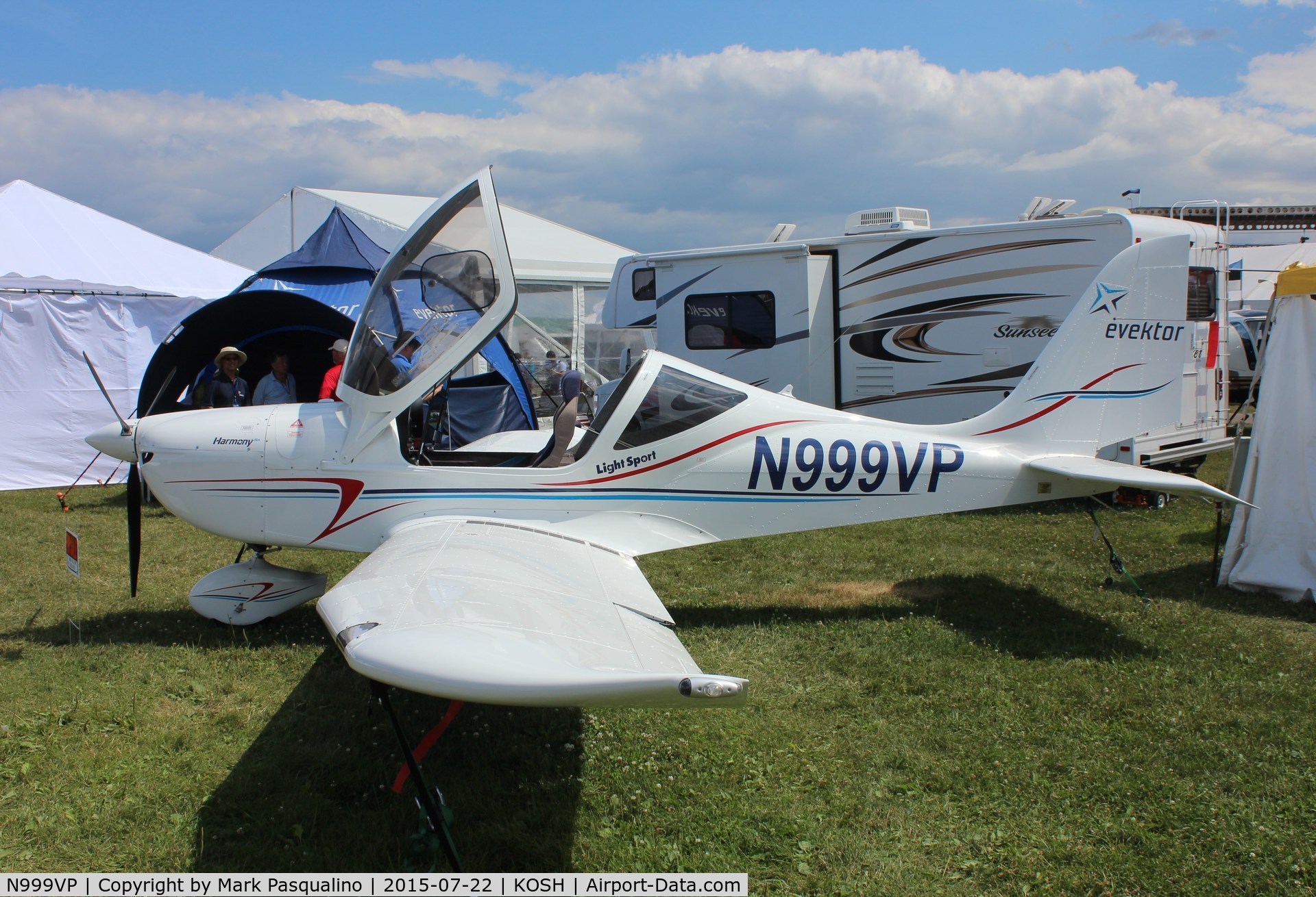 N999VP, 2014 Evektor-Aerotechnik Harmony LSA C/N 20141717, Evektor Harmony LSA
