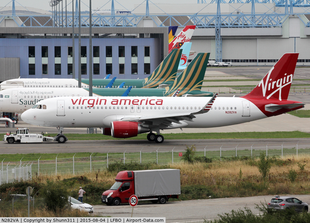 N282VA, 2015 Airbus A320-214 C/N 6704, Ready for delivery...