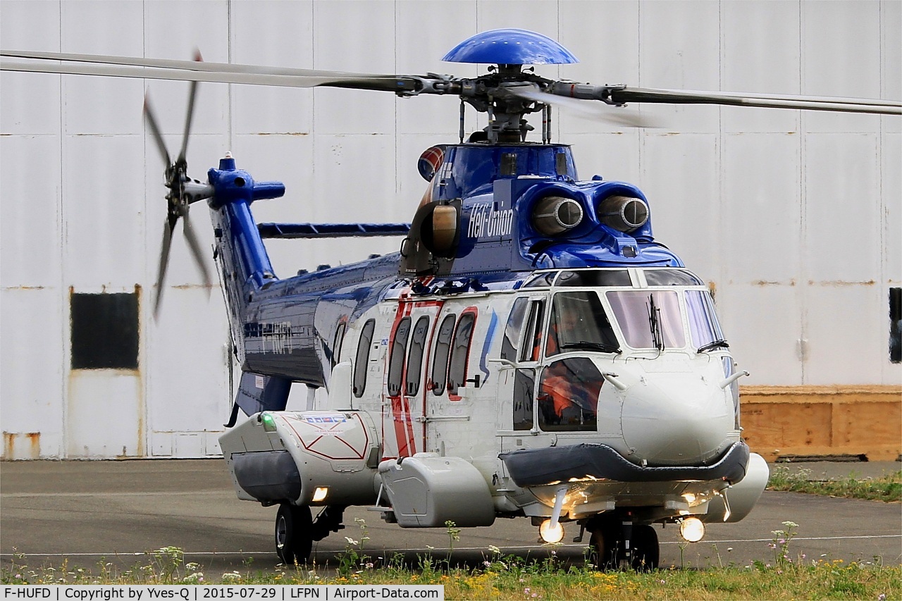 F-HUFD, 2014 Airbus Helicopters EC-225LP Super Puma C/N 2897, Eurocopter EC-225LP Super Puma, Ready to departure , Toussus-Le-Noble airport (LFPN-TNF