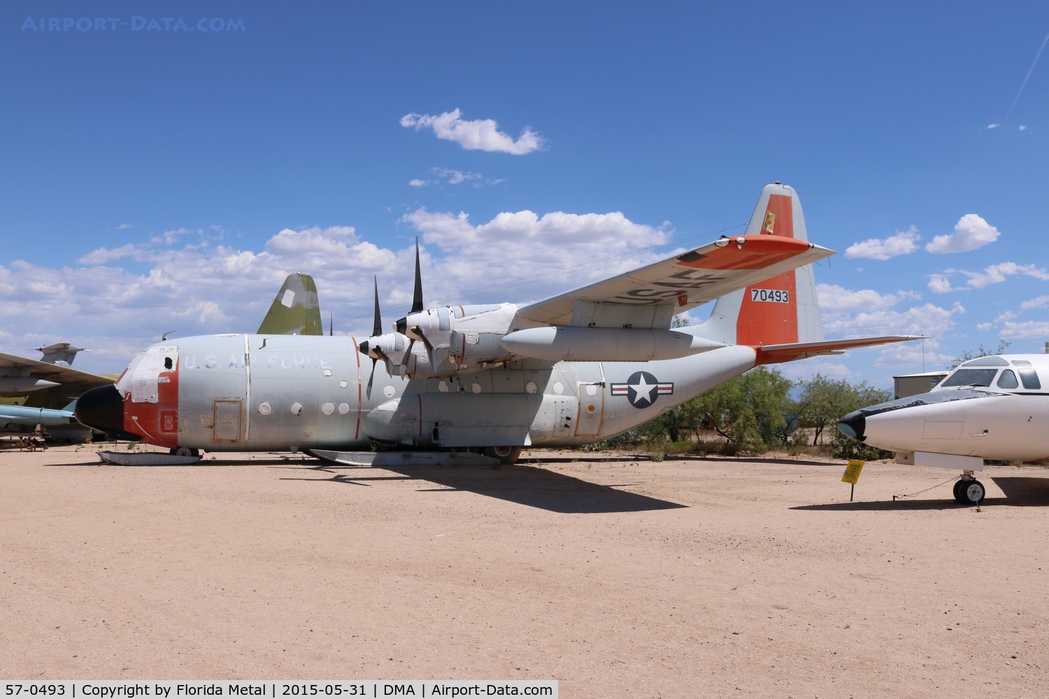 57-0493, 1957 Lockheed C-130D Hercules C/N 182-3200, LC-130D