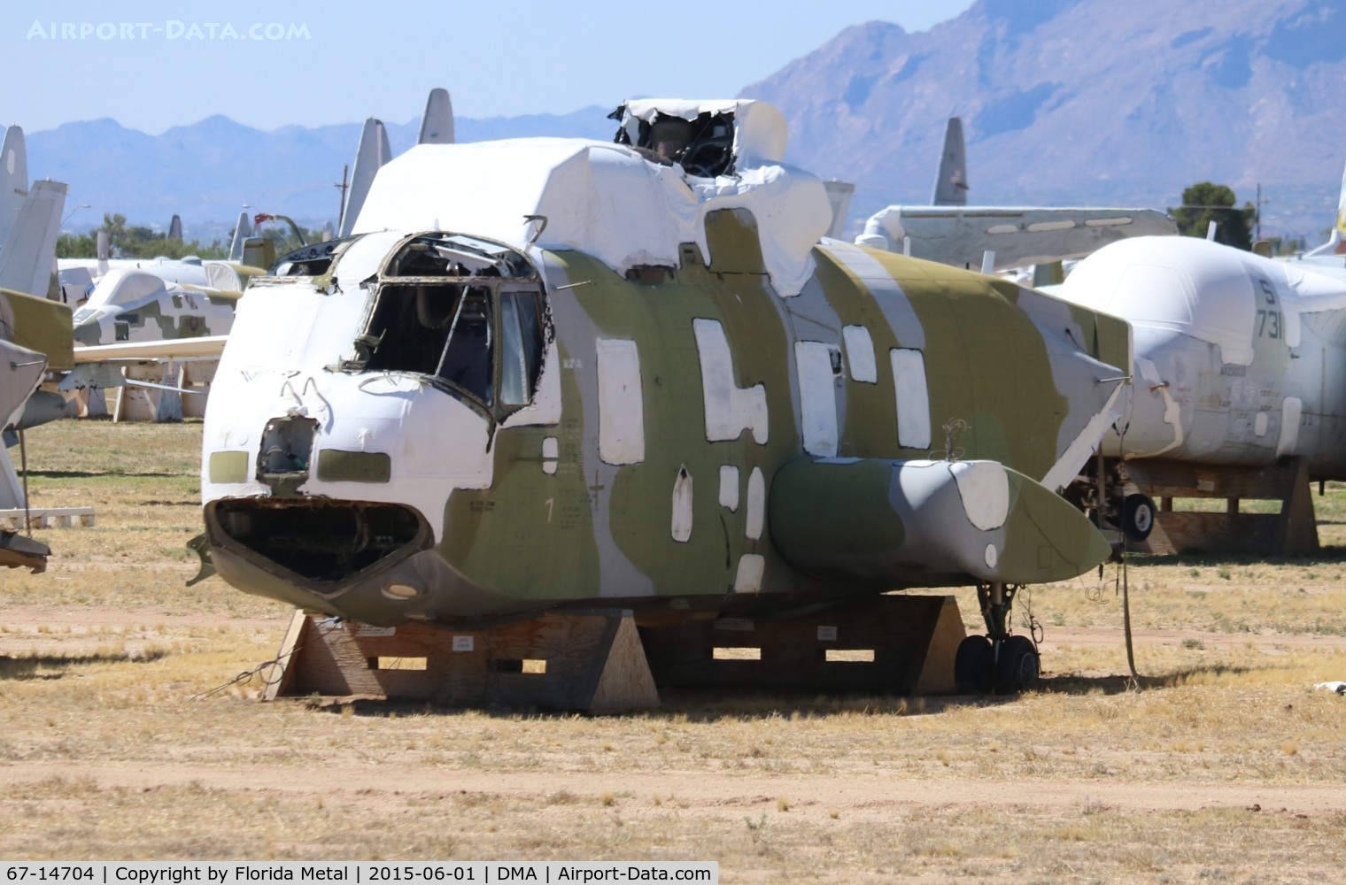 67-14704, 1967 Sikorsky HH-3E Jolly Green Giant C/N 61-606, HH-3E