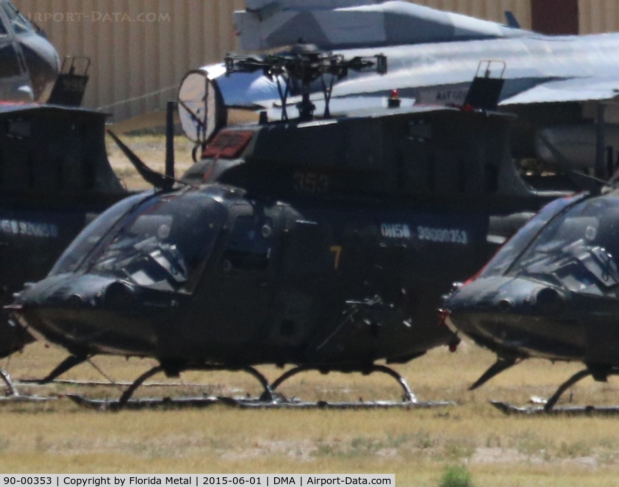 90-00353, 1990 Bell OH-58D(I) Kiowa Warrior C/N 43220, OH-58D