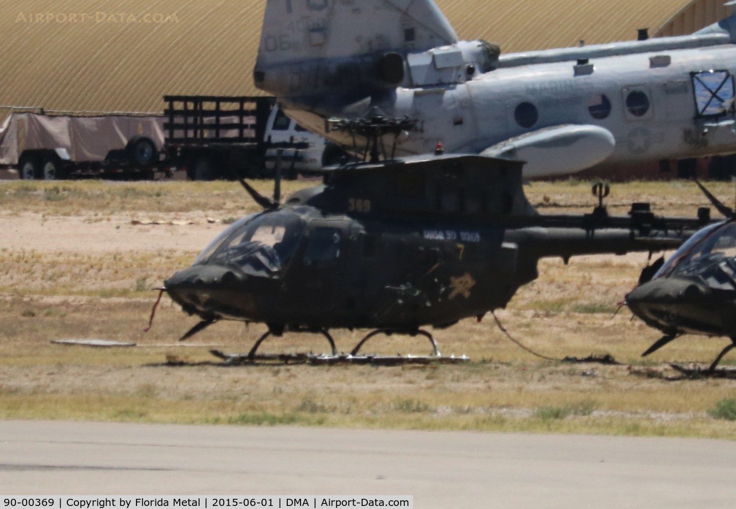 90-00369, 1990 Bell OH-58D(I) Kiowa Warrior C/N 43236, OH-58D