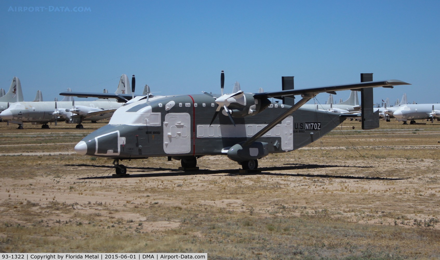 93-1322, Short C-23B+ Sherpa C/N SH.3406, C-23 Sherpa
