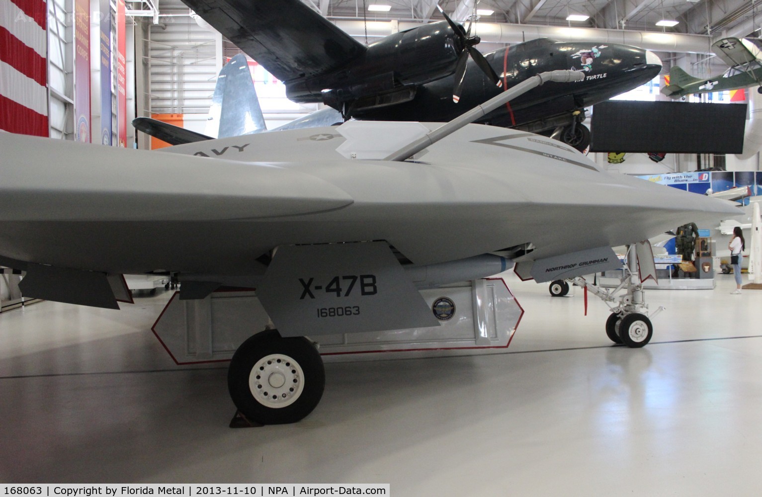 168063, Northrop Grumman X-47B Pegasus C/N AV-1, X-47B