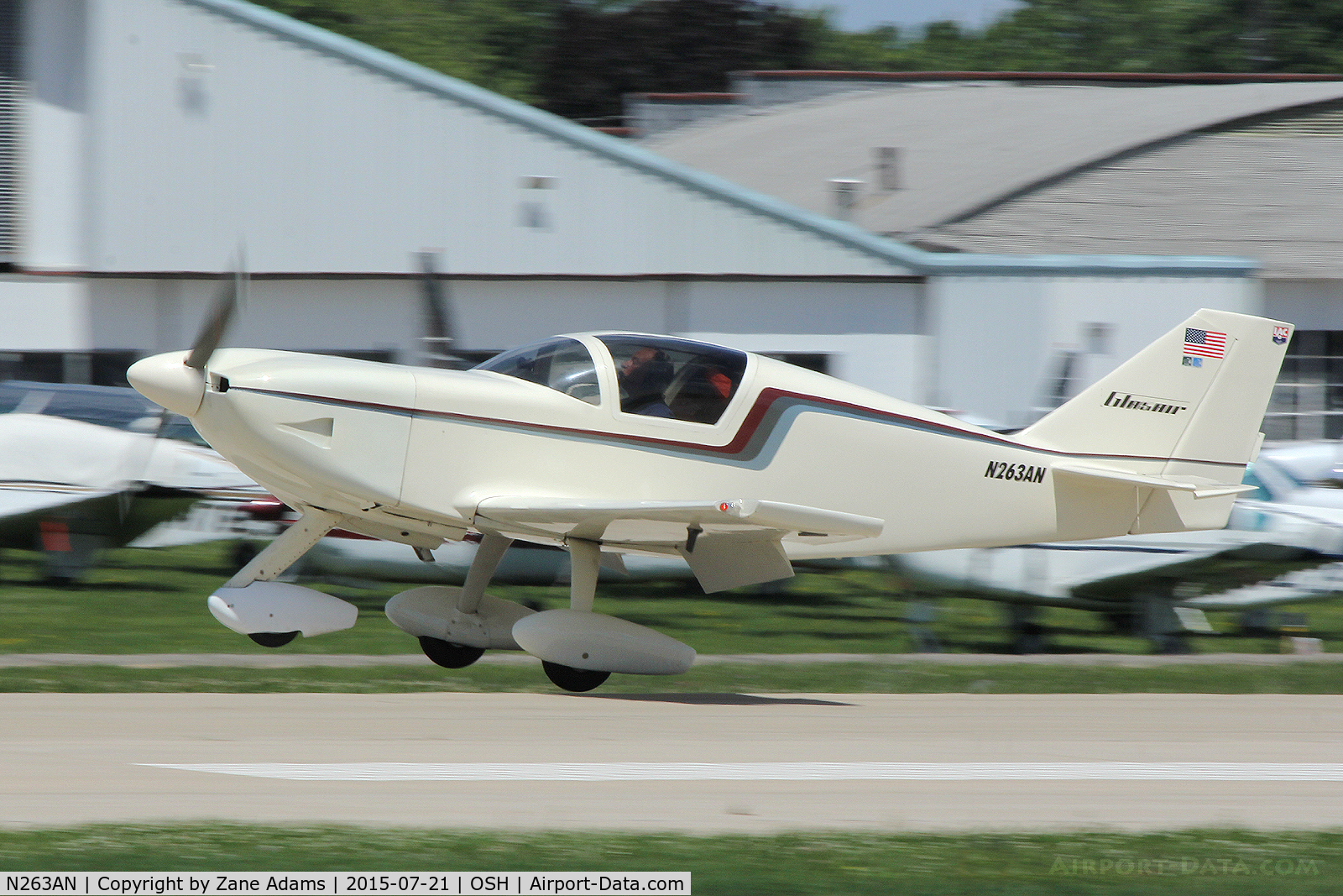 N263AN, 1985 Stoddard-Hamilton Glasair Super II FT C/N 544, 2015 EAA AirVenture - Oshkosh, Wisconsin.