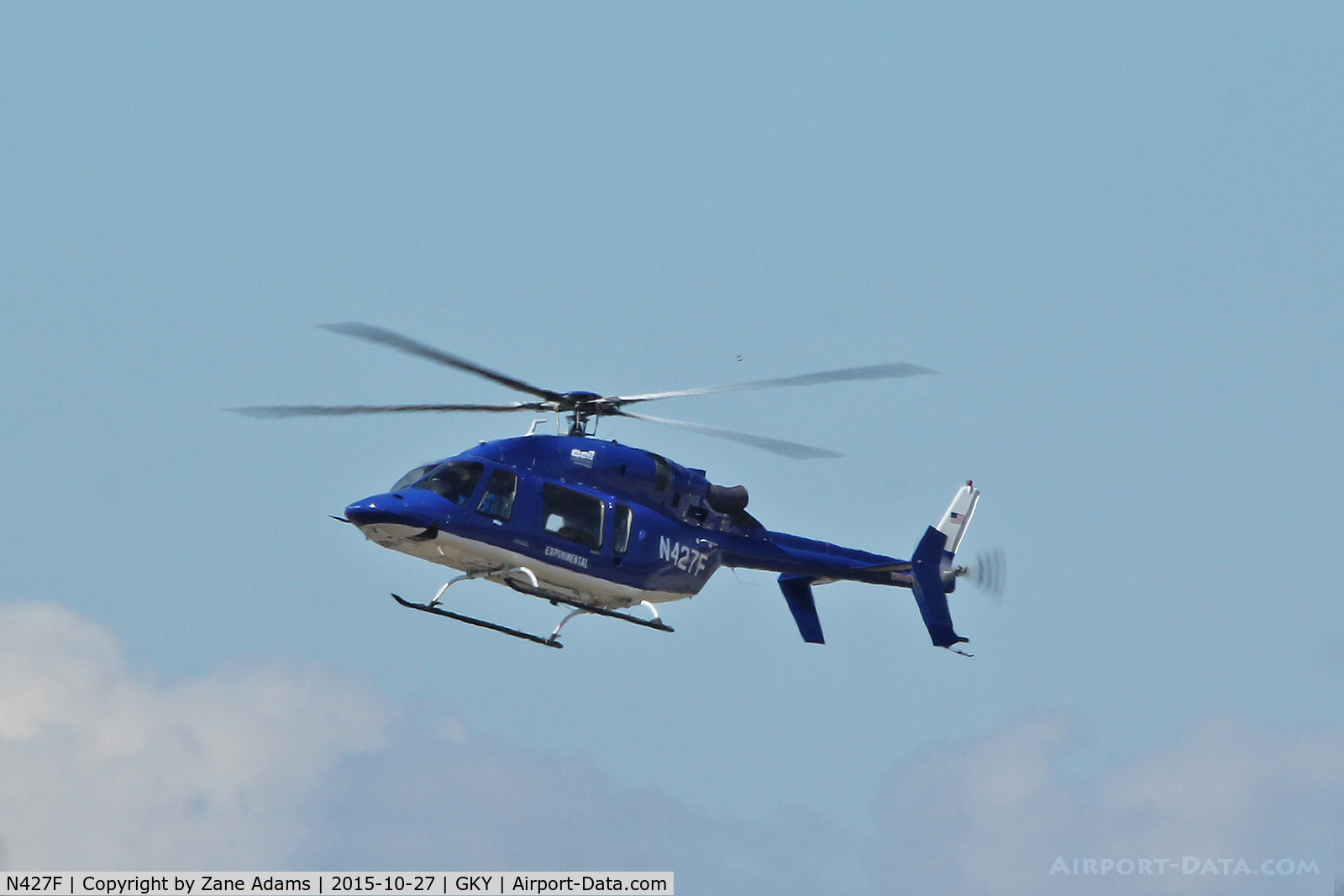 N427F, 2000 Bell 427 C/N 56004, Landing at Bell XworX - Arlington, TX