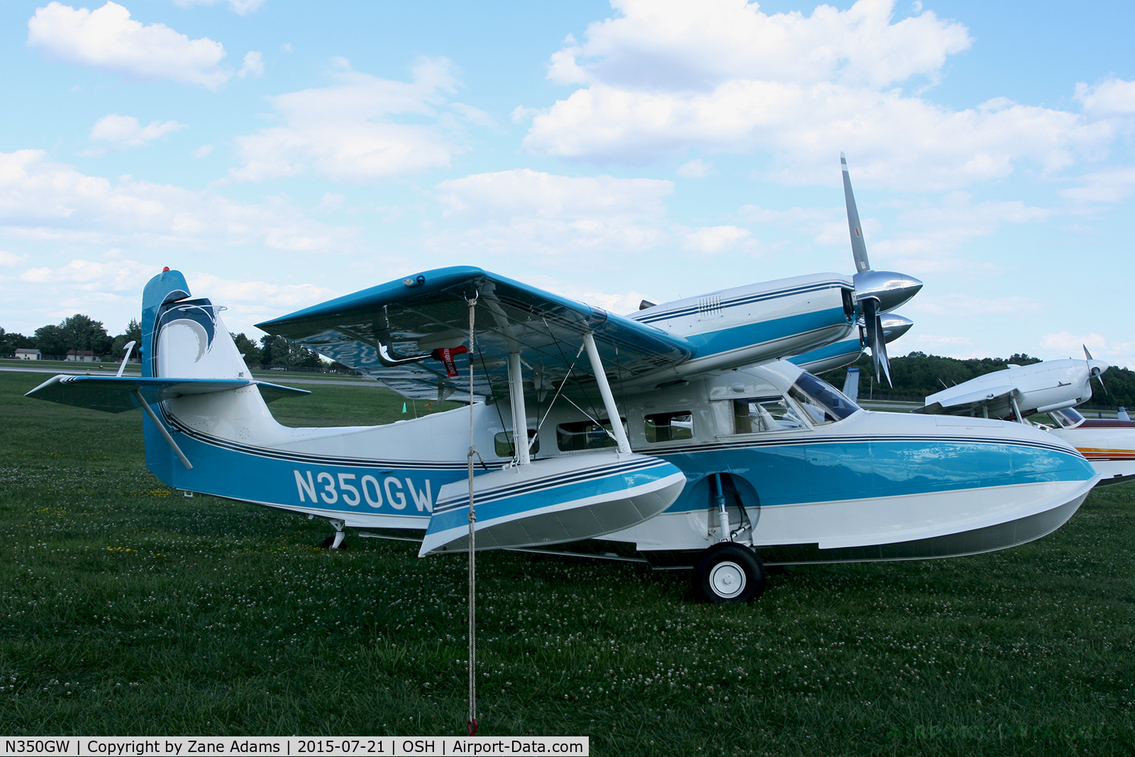 N350GW, 1954 SCAN 30 (G-44A Widgeon) C/N 4, 2015 EAA AirVenture - Oshkosh, Wisconsin