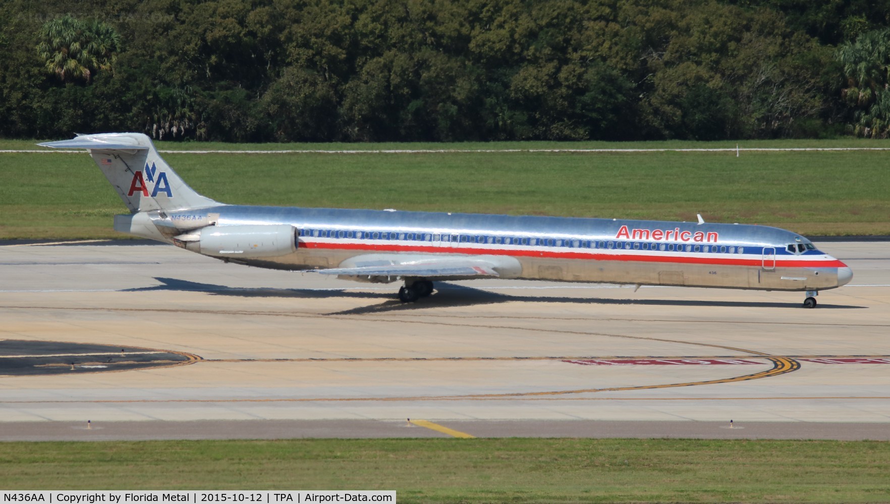 N436AA, 1987 McDonnell Douglas MD-83 (DC-9-83) C/N 49454, American