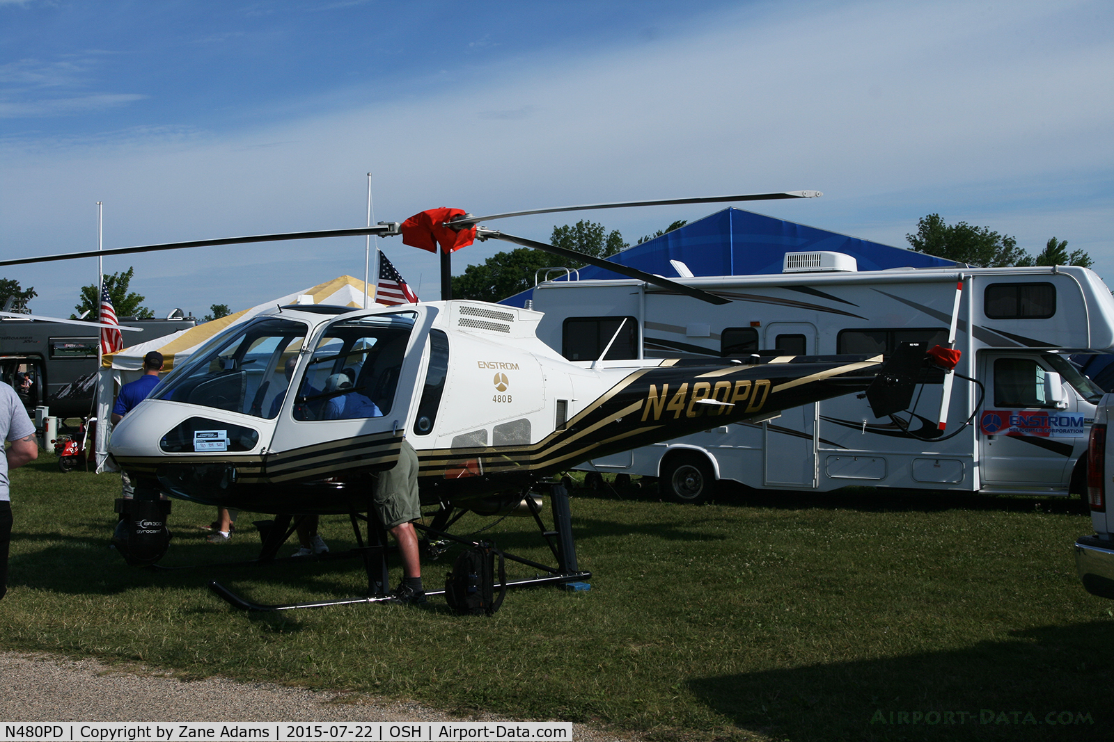 N480PD, 2013 Enstrom 480B C/N 5157, 2015 EAA AirVenture - Oshkosh, Wisconsin