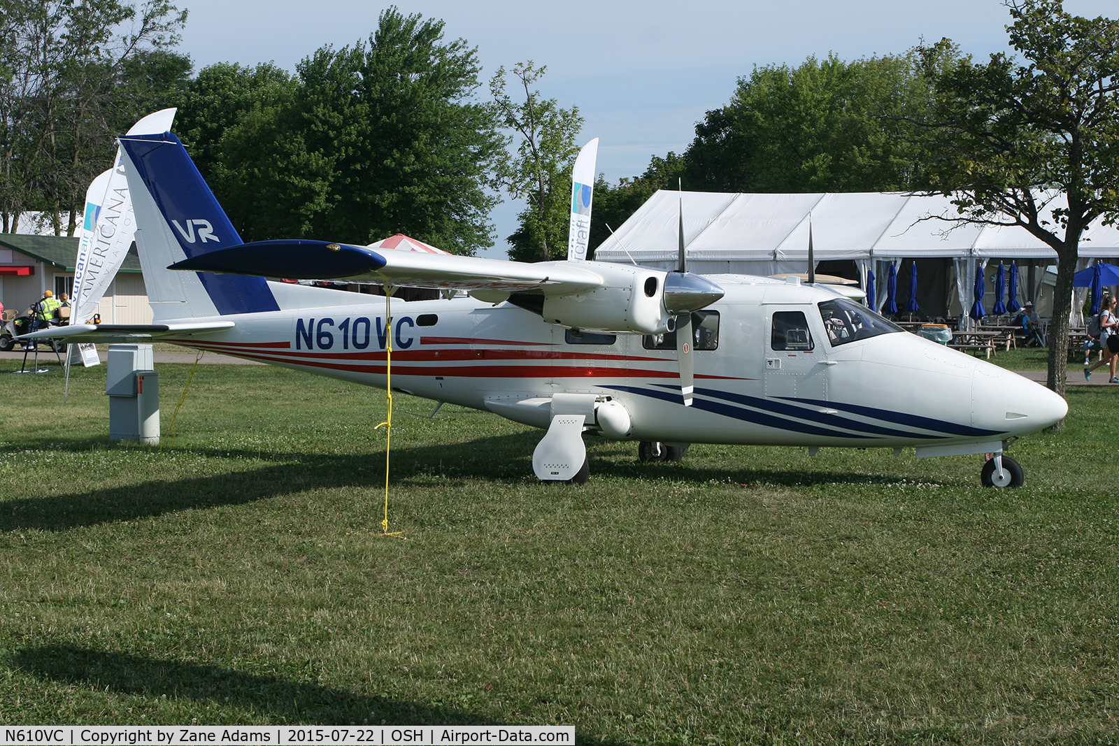 N610VC, 2014 Vulcanair P-68R Victor C/N 480/R, 2015 EAA AirVenture - Oshkosh, Wisconsin