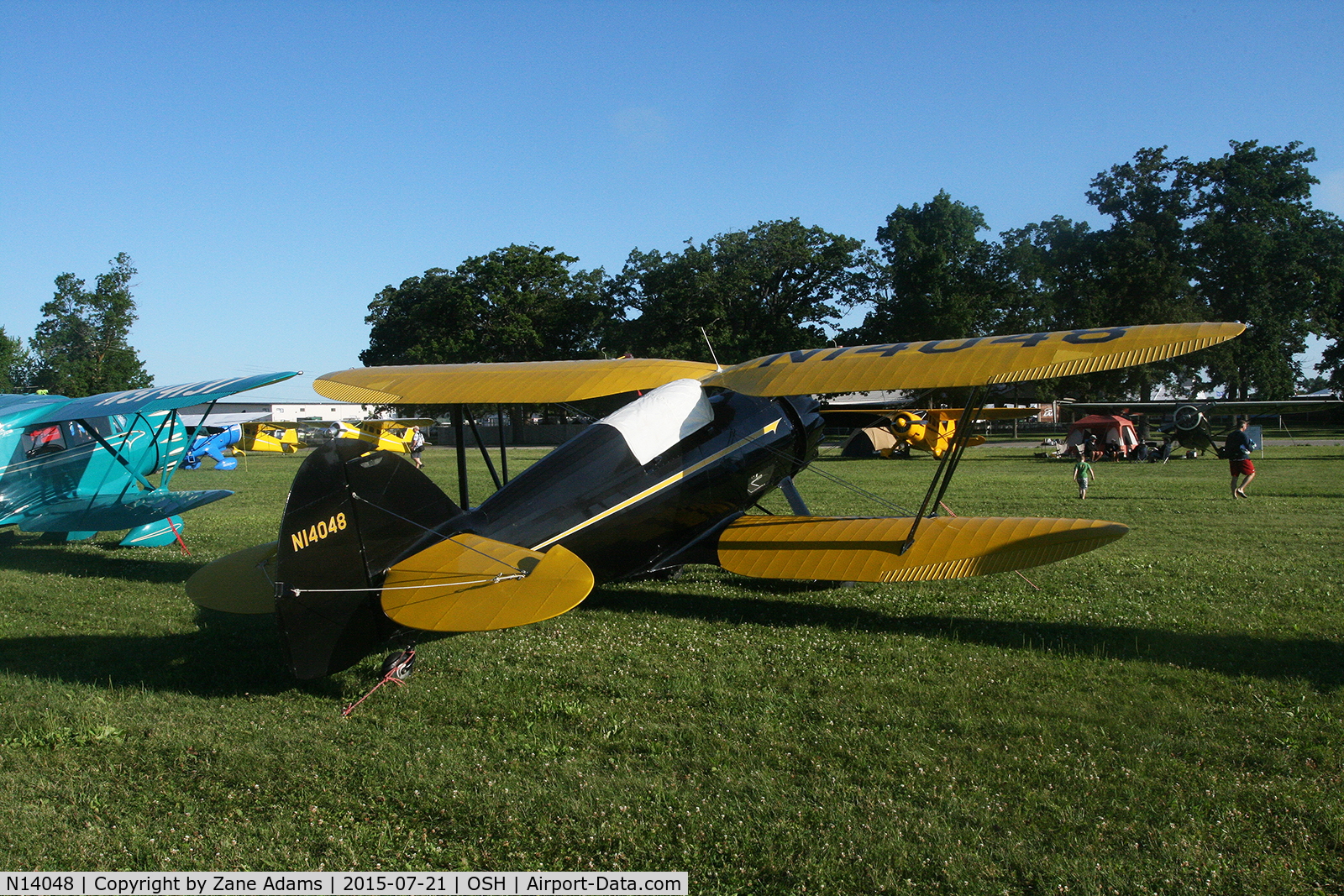 N14048, 1934 Waco S3HD C/N 3814, 2015 EAA AirVenture - Oshkosh, Wisconsin