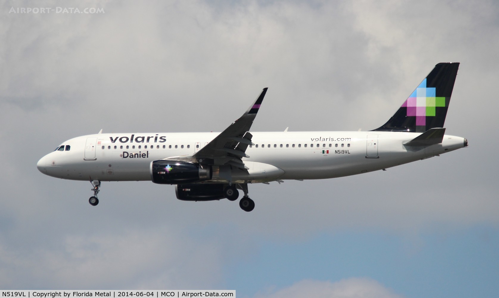 N519VL, 2013 Airbus A320-233 C/N 5510, Volaris