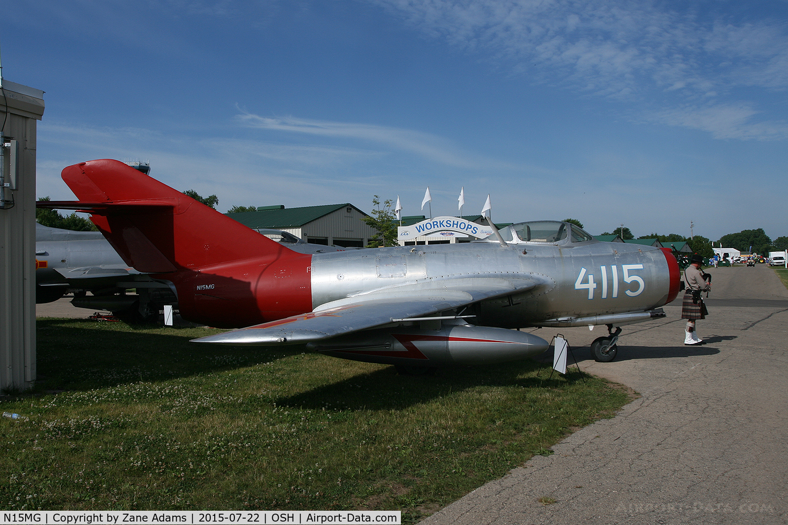 N15MG, 1954 Mikoyan-Gurevich MiG-15bis C/N 1411, 2015 - EAA AirVenture - Oshkosh Wisconsin