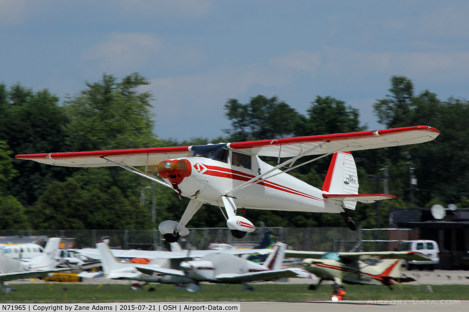 N71965, 1946 Luscombe Silvaire 8A C/N 3392, 2015 - EAA AirVenture - Oshkosh Wisconsin