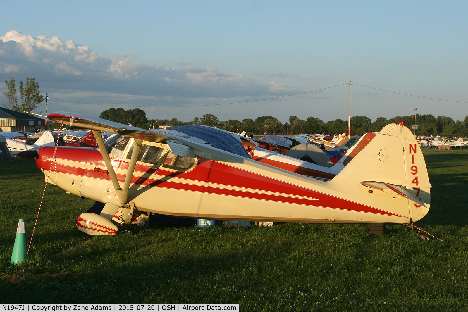 N1947J, 1947 Stinson 108 Voyager C/N 108-2291, 2015 - EAA AirVenture - Oshkosh Wisconsin