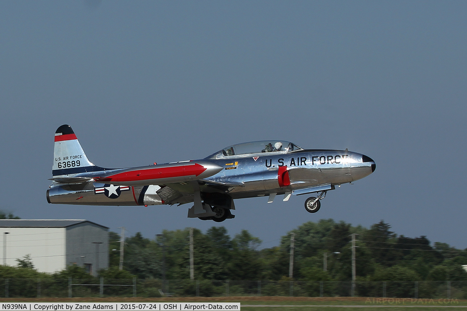N939NA, 1956 Lockheed T-33A Shooting Star C/N 56-3689, 2015 EAA AirVenture - Oshkosh, Wisconsin
