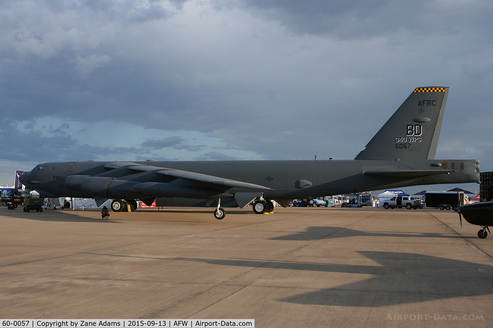 60-0057, 1960 Boeing B-52H Stratofortress C/N 464422, At the 2015 Alliance Airshow - Fort Worth, TX