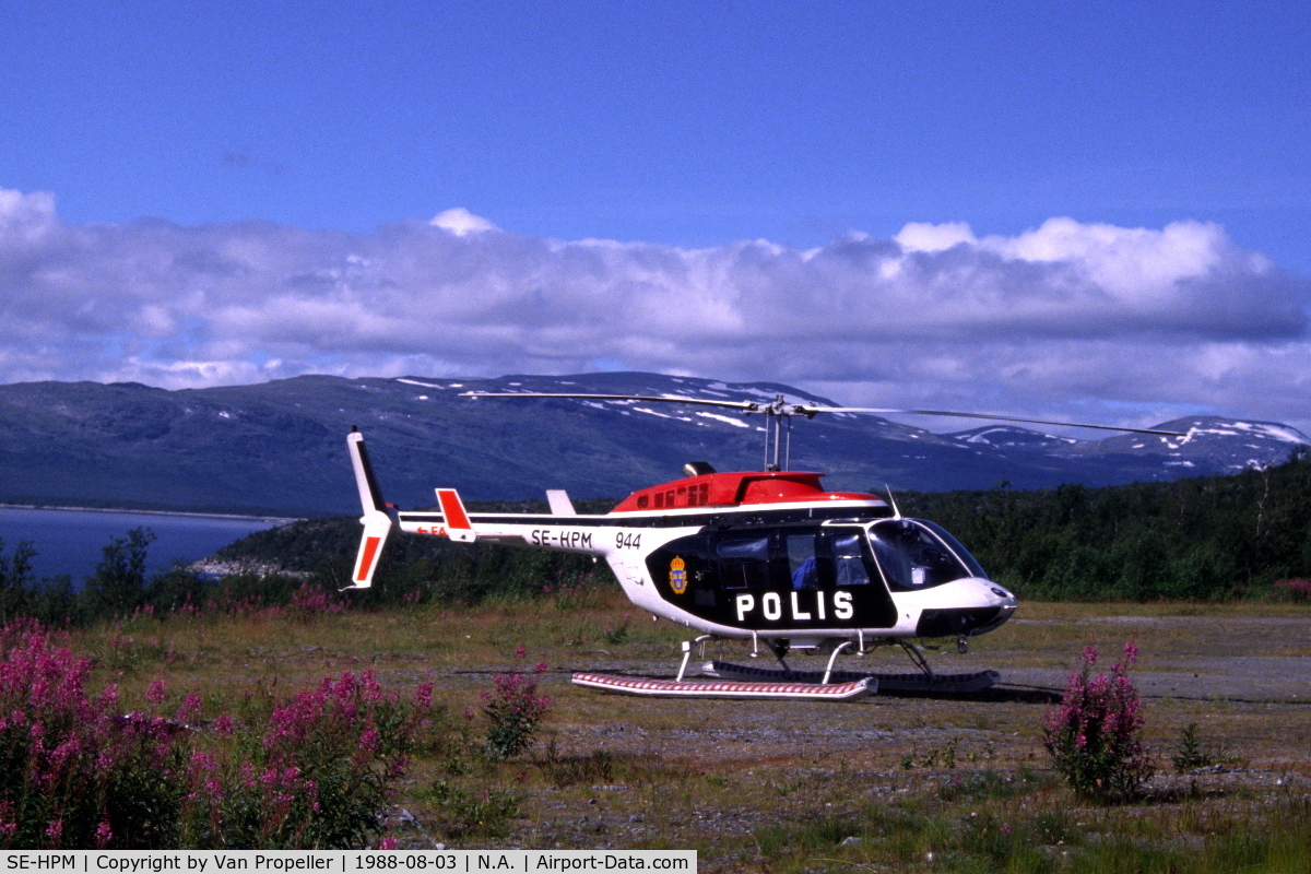 Aircraft SE-HPM (1980 Bell 206L-1 LongRanger II C/N 45425) Photo by Van  Propeller (Photo ID: AC1169075)