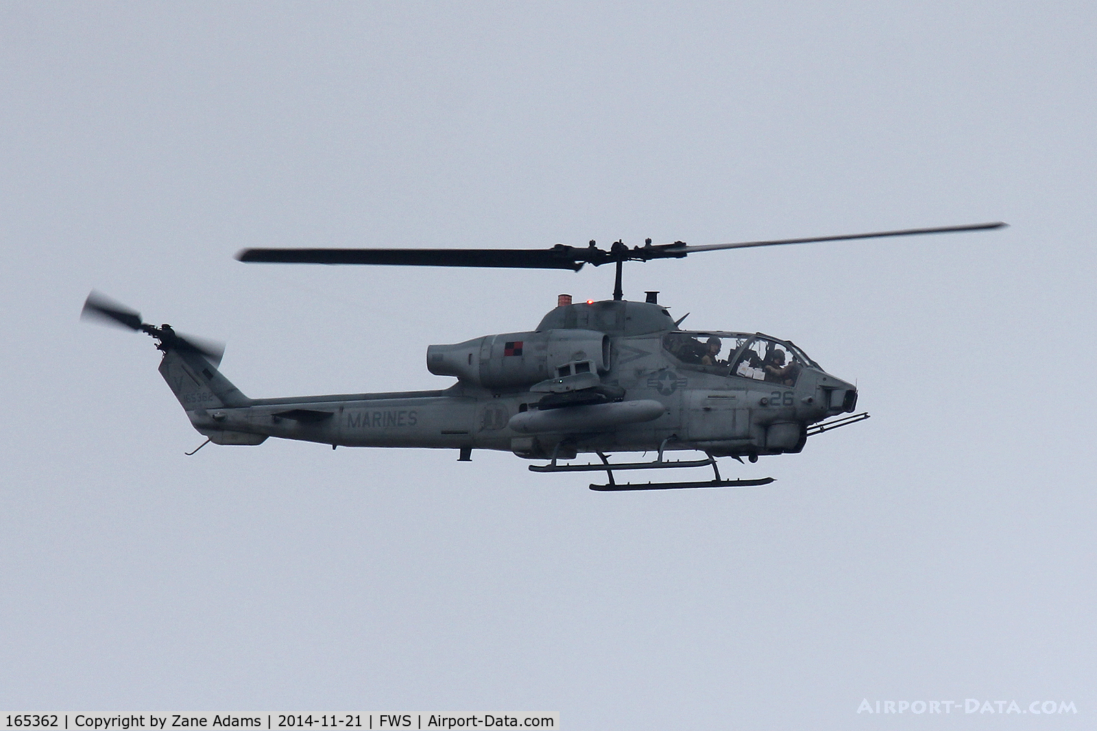 165362, Bell AH-1W Super Cobra C/N 26362, Fort Worth, TX