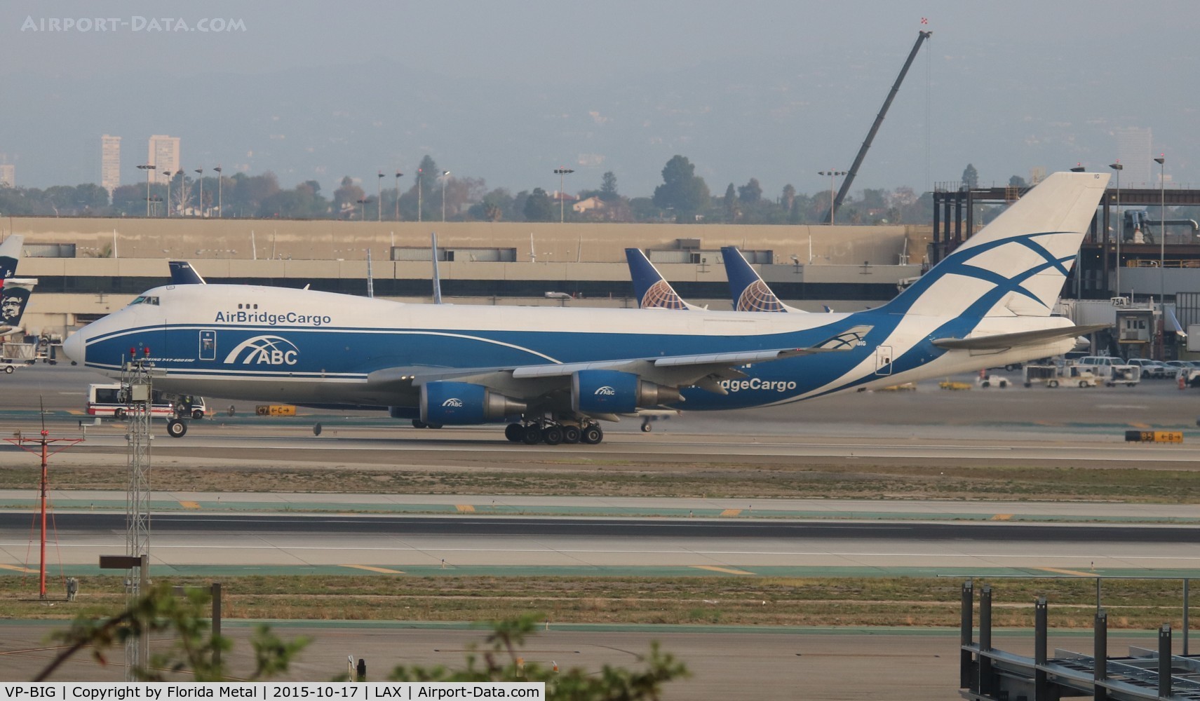 VP-BIG, 2007 Boeing 747-46N/FER/SCD C/N 35420, Air Bridge Cargo