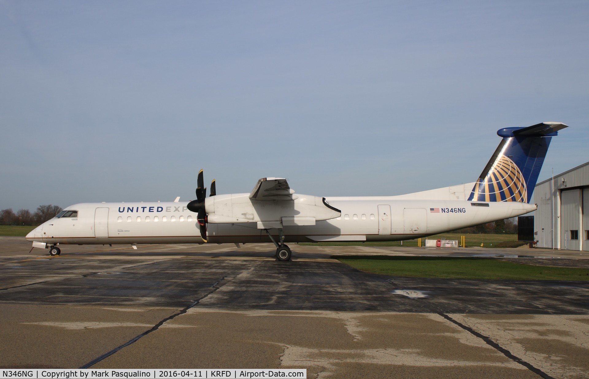 N346NG, 2010 Bombardier DHC-8-402 Dash 8 C/N 4346, DHC-8-402