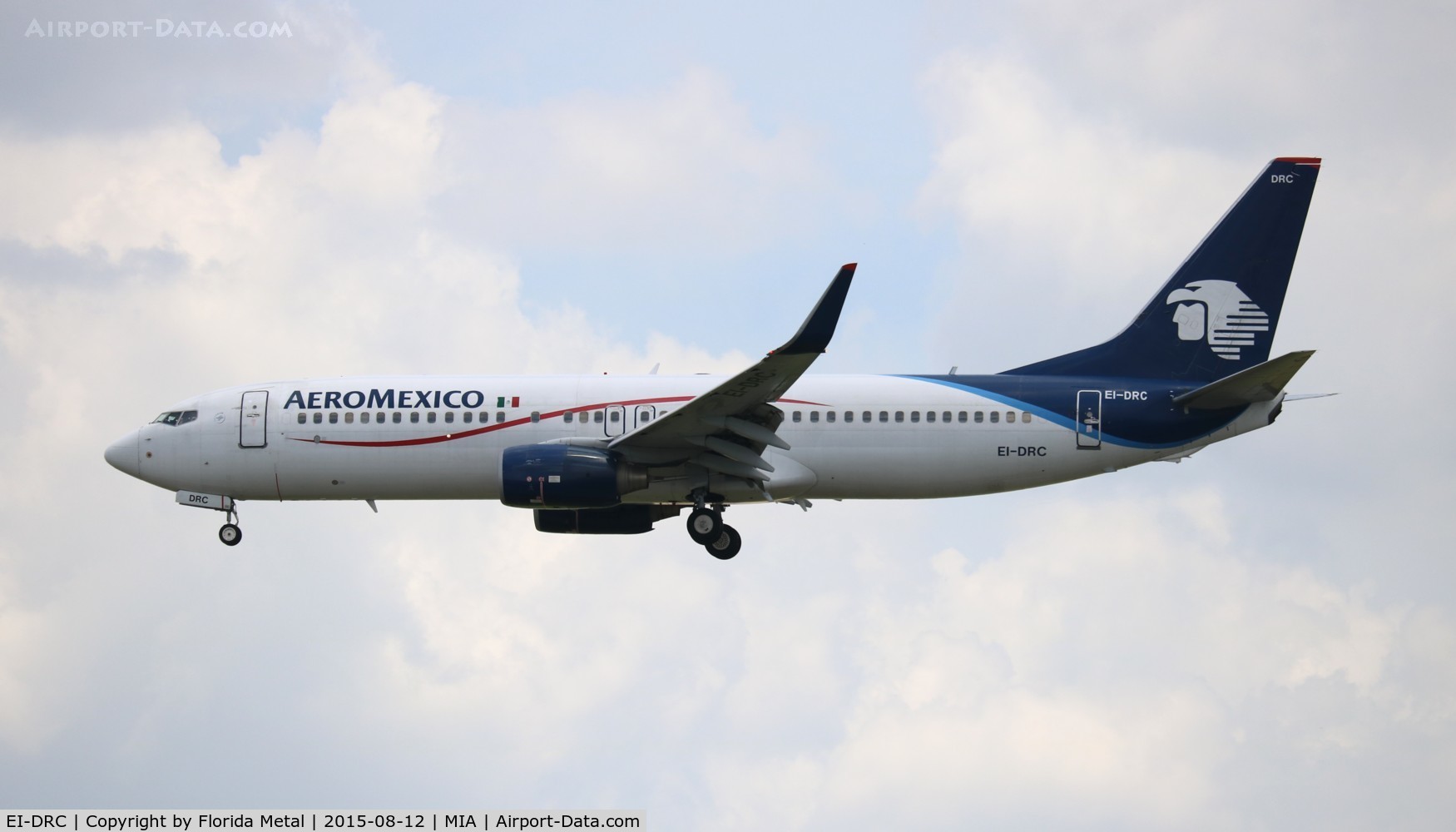 EI-DRC, 2006 Boeing 737-852 C/N 35116, Aeromexico