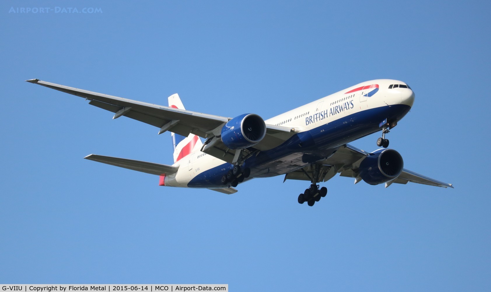 G-VIIU, 1999 Boeing 777-236 C/N 29963, British Airways