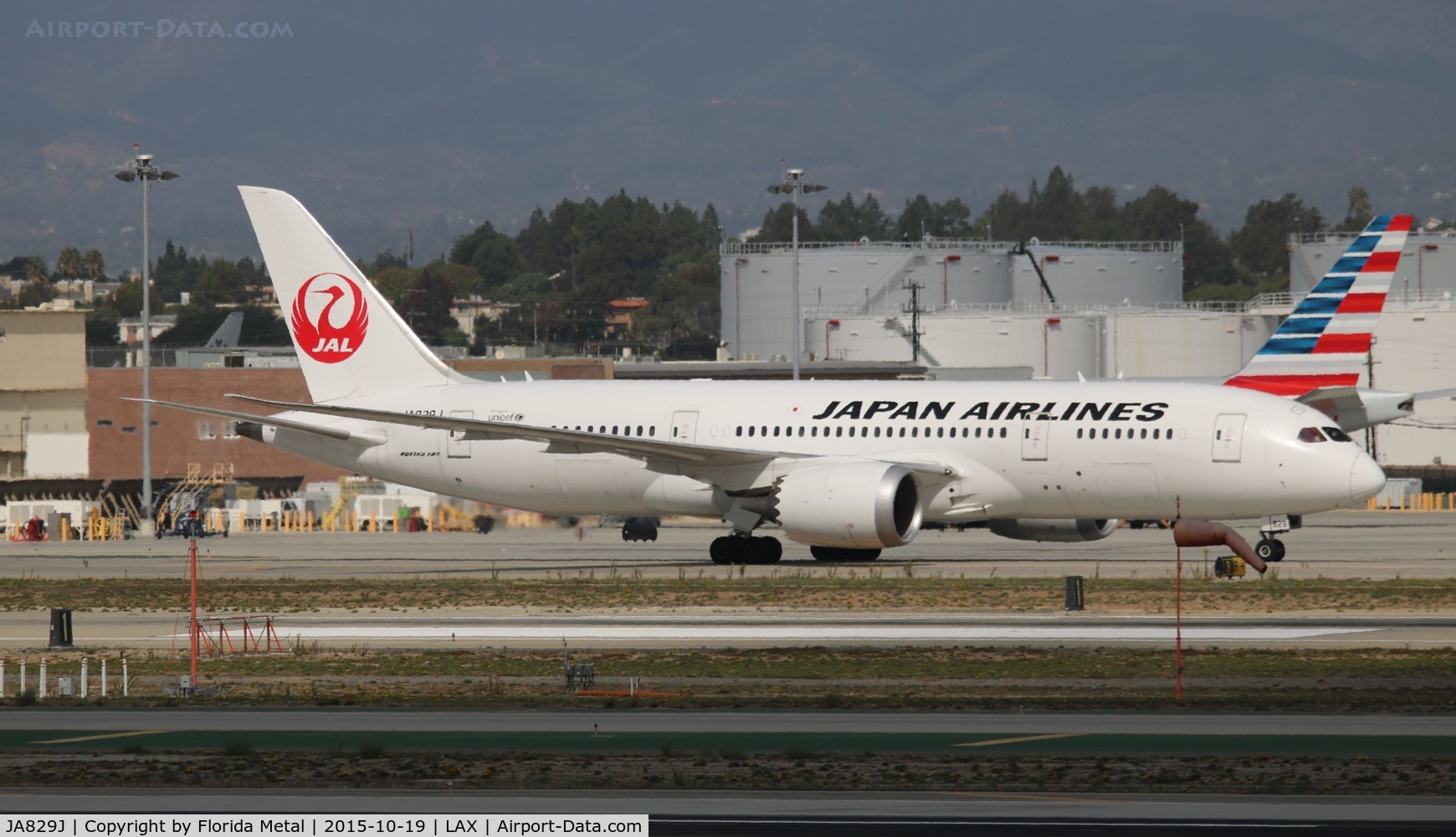 JA829J, 2012 Boeing 787-8 Dreamliner C/N 34839, Japan Airlines