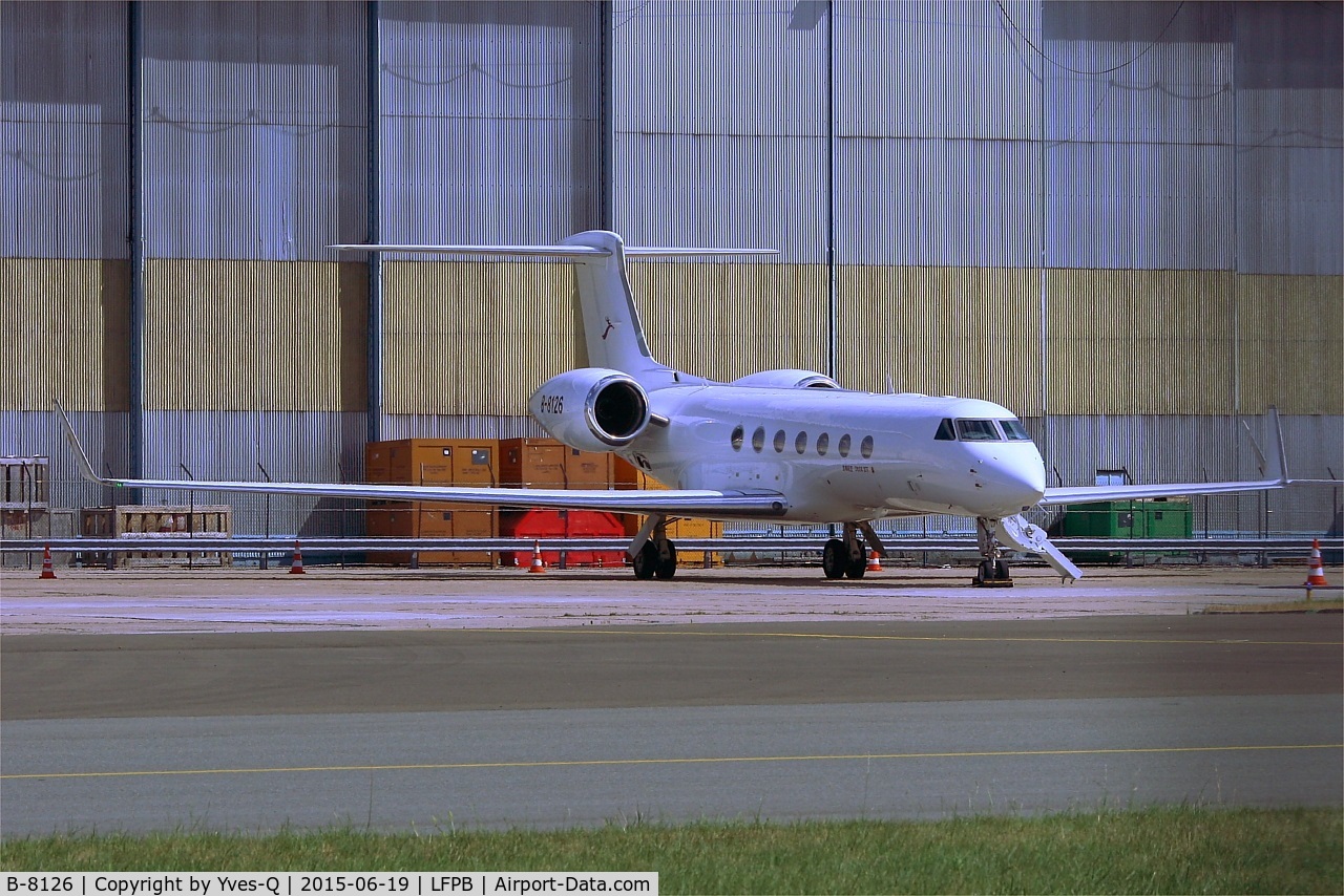 B-8126, Gulfstream Aerospace GV-SP (G550) C/N 5349, Gulfstream Aerospace GV-SP (G550), Parking area, Paris-Le Bourget (LFPB-LBG)