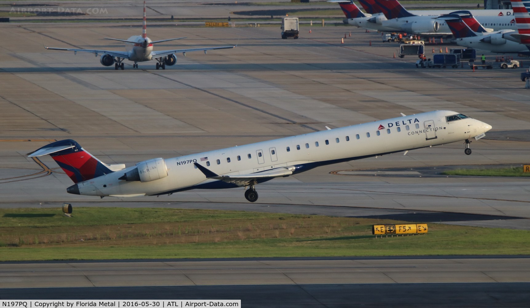 N197PQ, 2008 Bombardier CRJ-900ER (CL-600-2D24) C/N 15197, Delta Connection