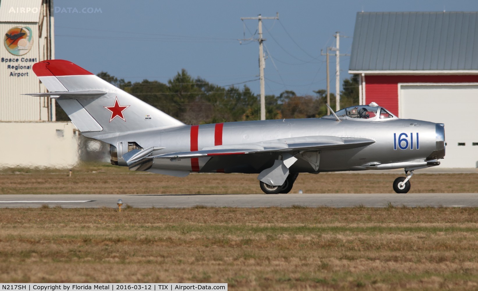 N217SH, 1959 PZL-Mielec Lim-5 (MiG-17F) C/N 1C1611, Mig 17