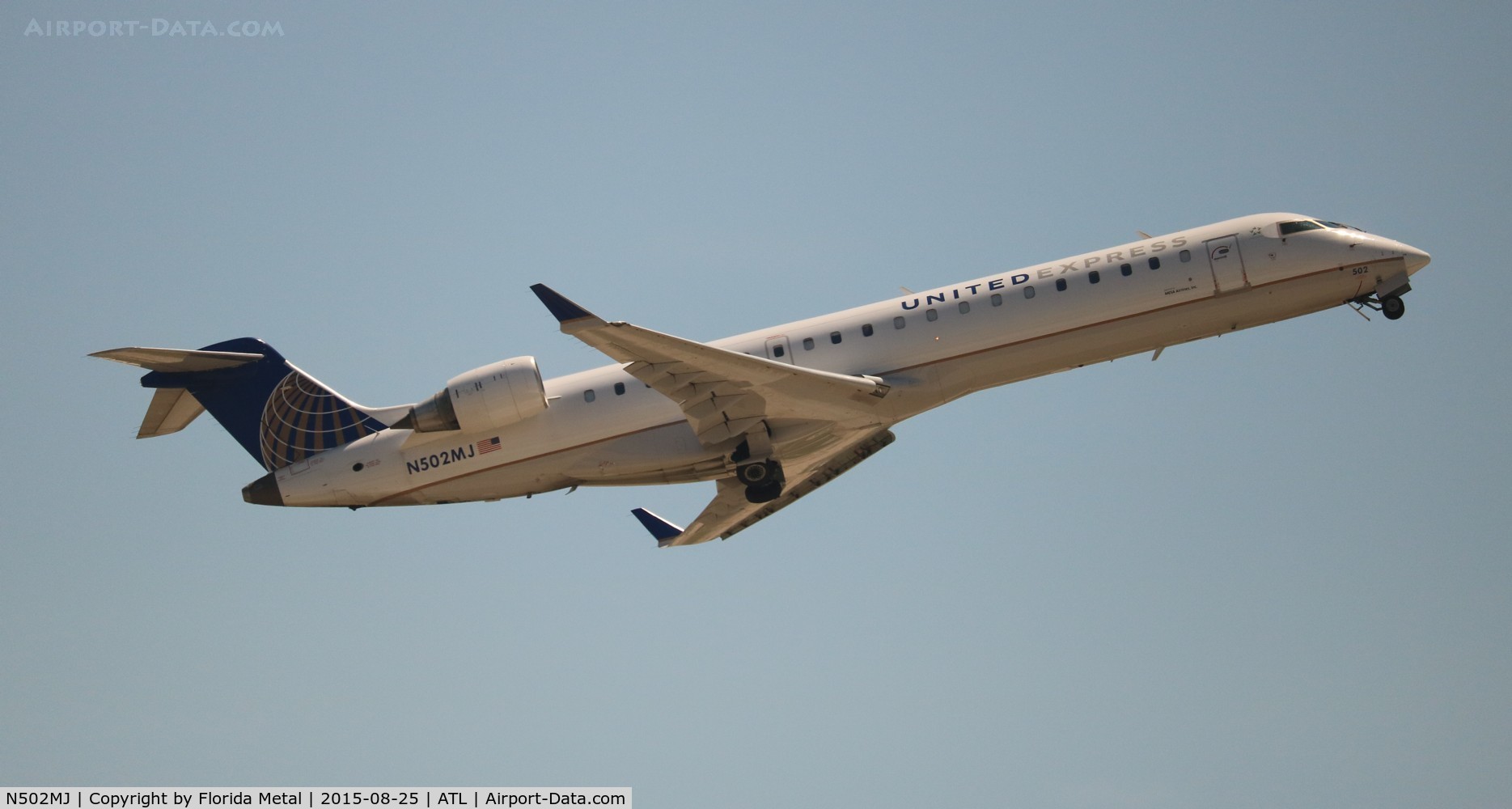 N502MJ, 2002 Bombardier CRJ-700 (CL-600-2C10) Regional Jet C/N 10050, United Express
