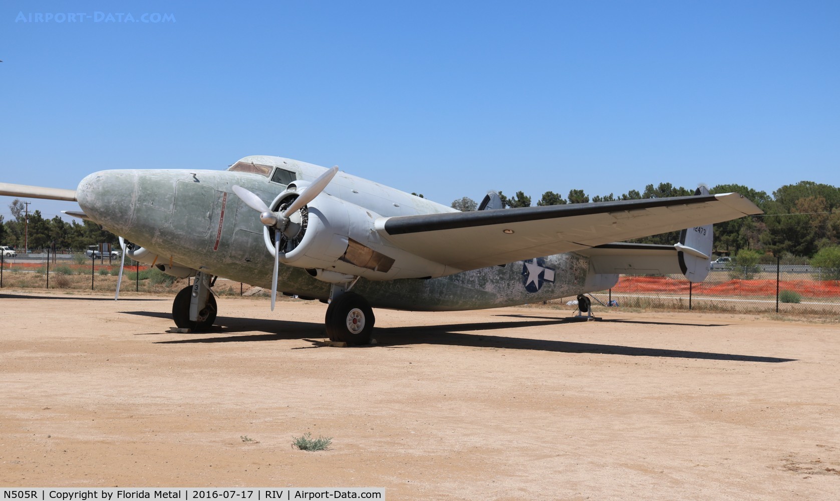 N505R, 1942 Lockheed 18-08 Lodestar C/N 2358, Lockheed C-60