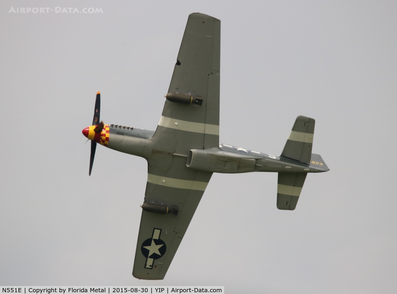 N551E, 1943 North American P-51B-1NA Mustang C/N 102-24700, Old Crow