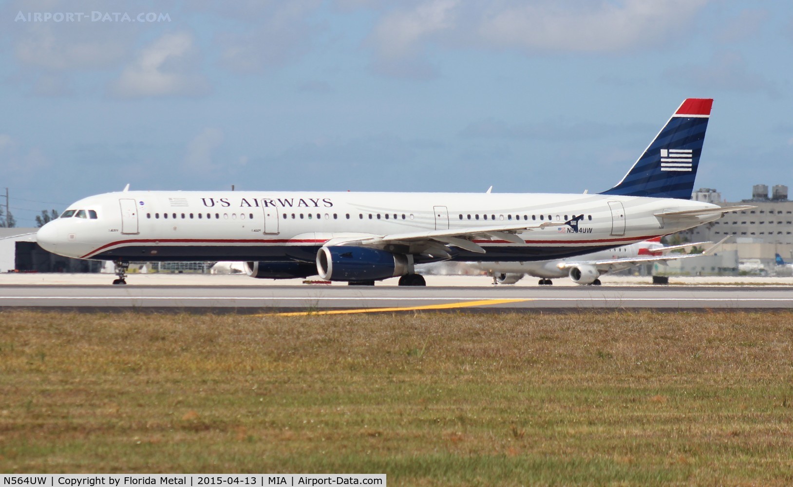 N564UW, 2012 Airbus A321-231 C/N 5374, USAirways