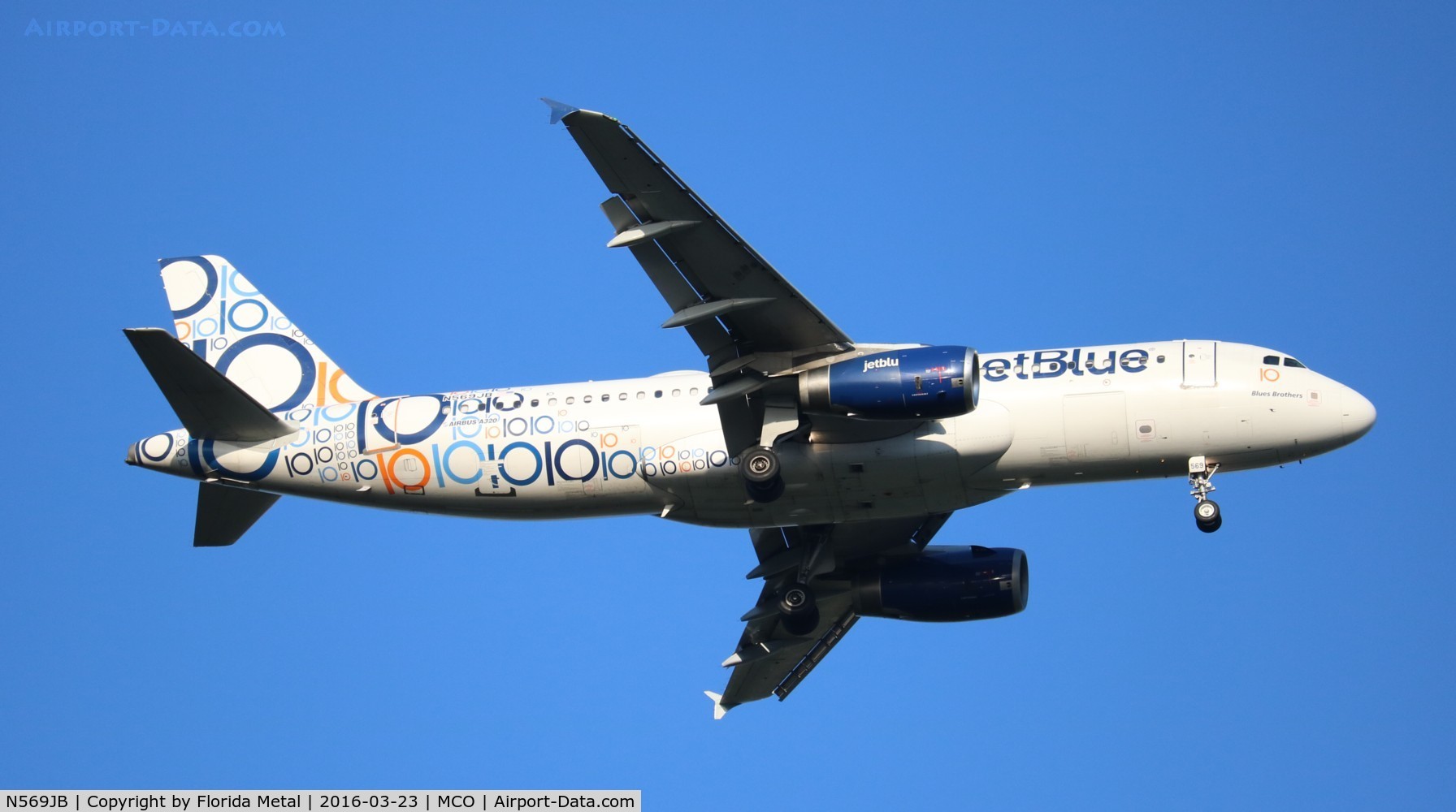 N569JB, 2003 Airbus A320-232 C/N 2075, Jet Blue 10 year