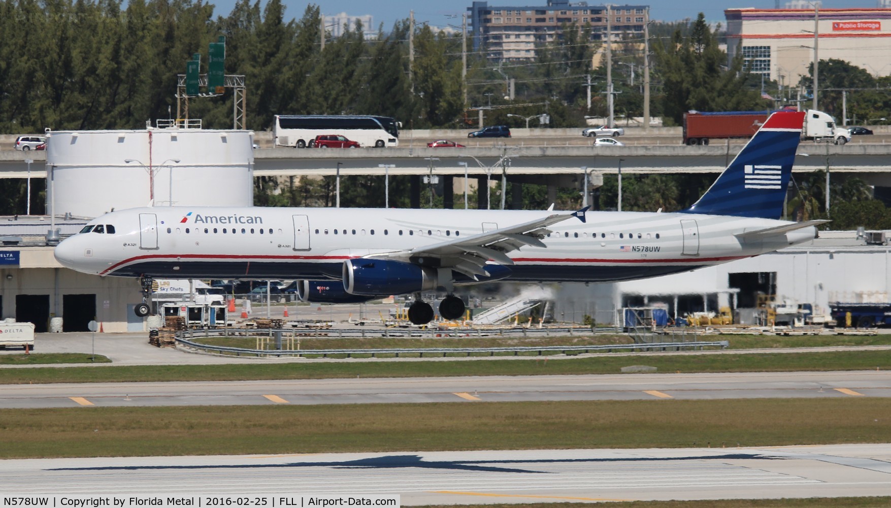 N578UW, 2014 Airbus A321-231 C/N 6035, American USAirways retro