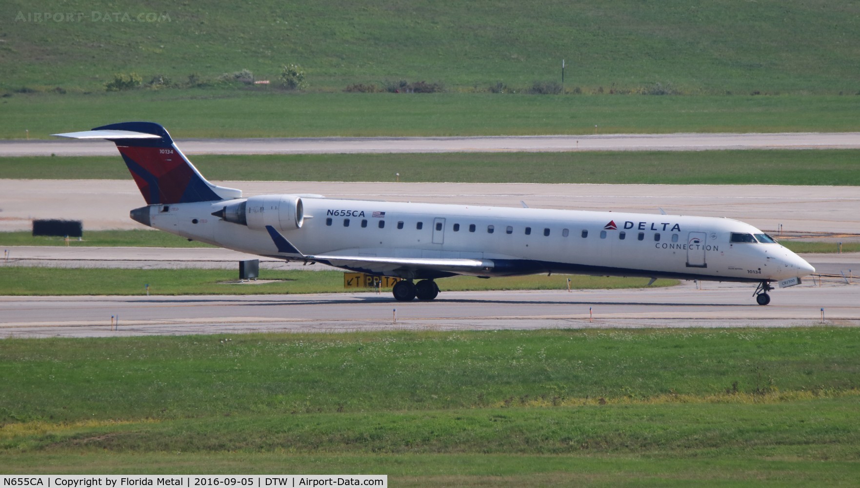 N655CA, 2004 Bombardier CRJ-700 (CL-600-2C10) Regional Jet C/N 10134, Delta Connection