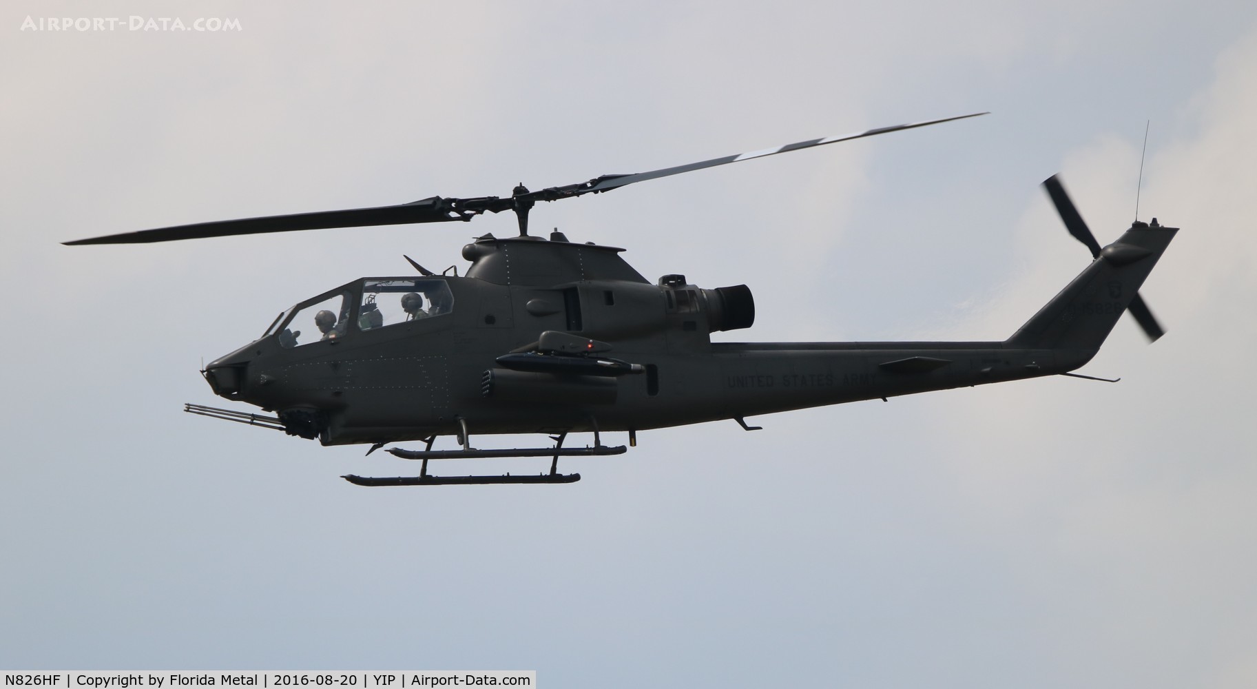 N826HF, 1967 Bell AH-1F Cobra C/N 67-15826, Cobra