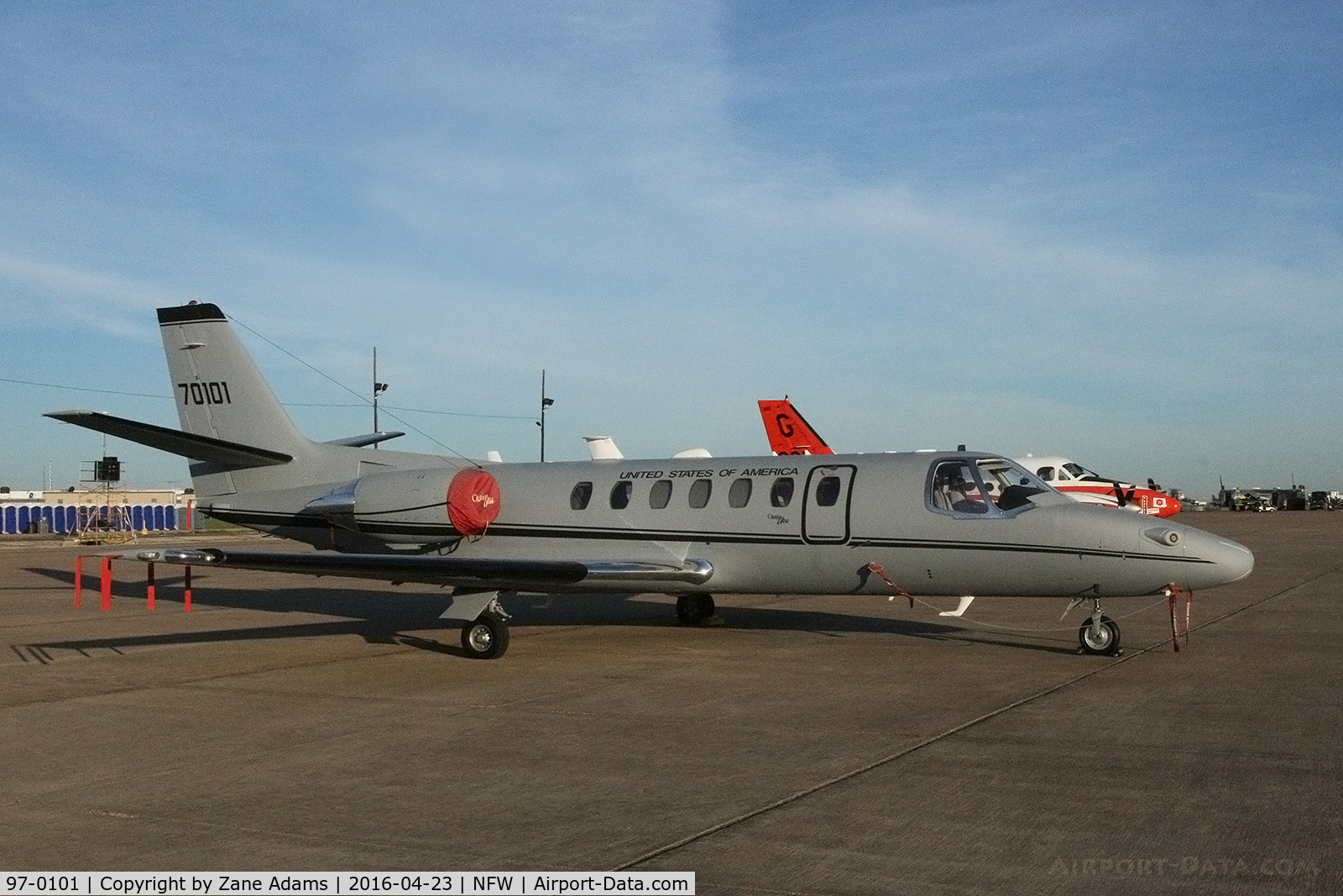 97-0101, 1997 Cessna UC-35A Citation Ultra C/N 560-0452, Airpower Expo 2016  - NAS Fort Worth
