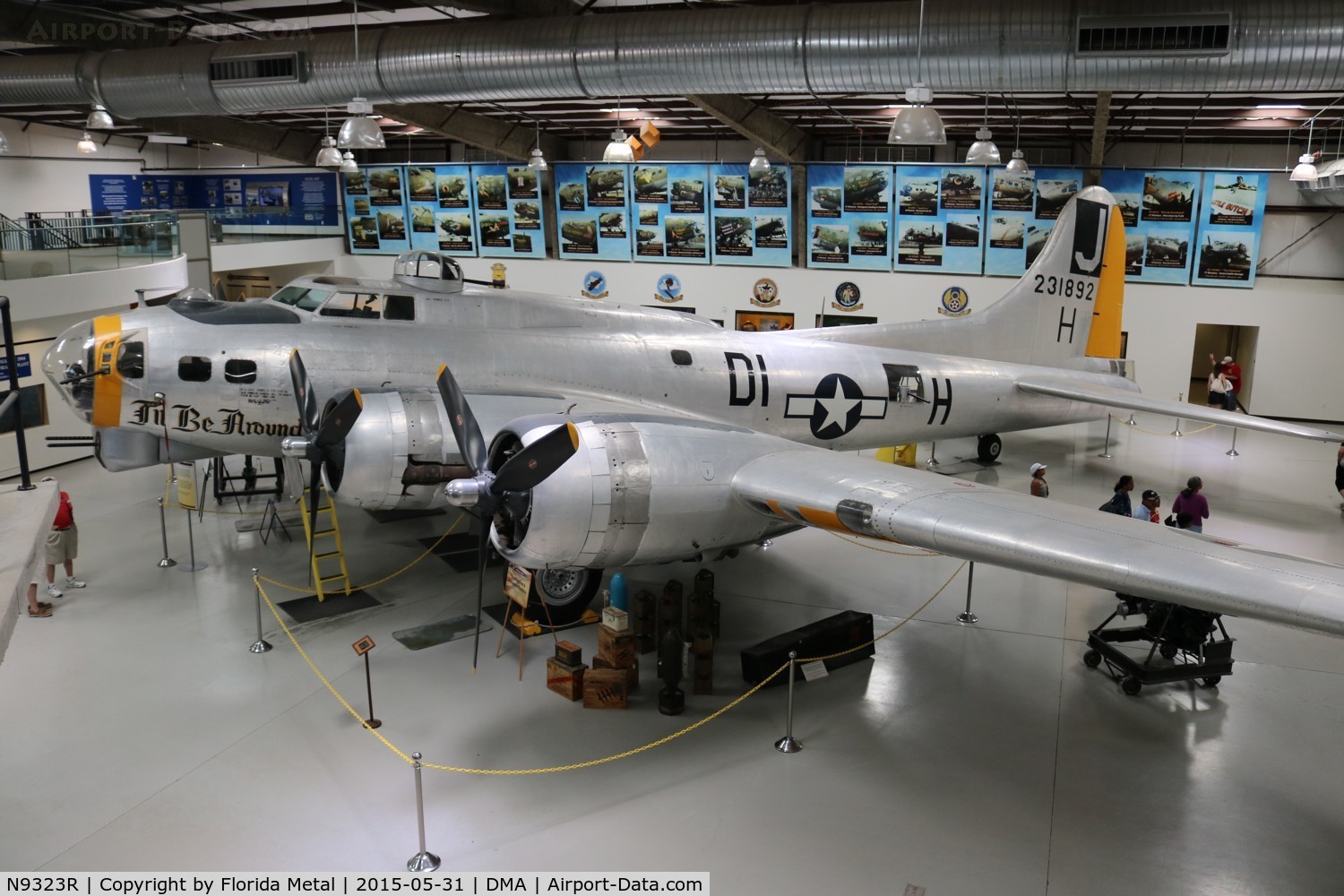 N9323R, 1945 Boeing B-17G Flying Fortress C/N 77254, I'll Be Around