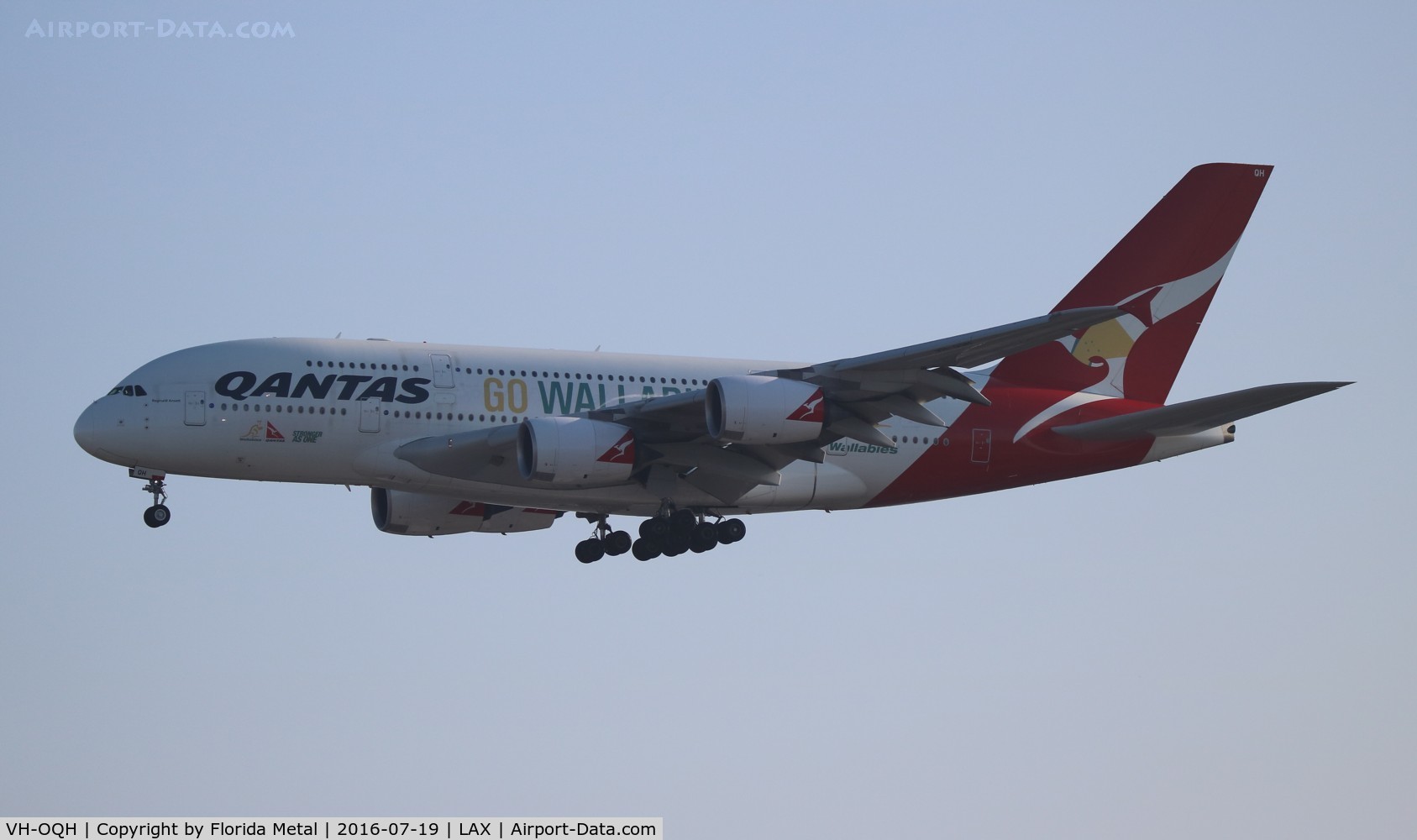 VH-OQH, 2009 Airbus A380-842 C/N 050, Qantas