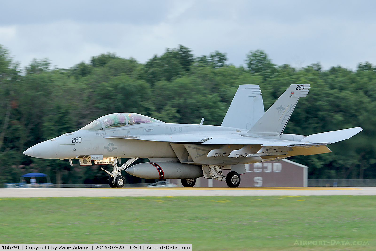166791, Boeing F/A-18F Super Hornet C/N F164, At the 2016 EAA AirVenture - Oshkosh, Wisconsin