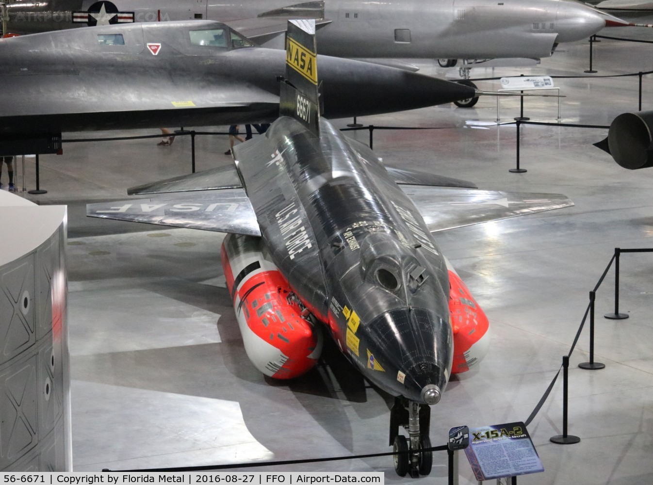 56-6671, 1956 North American X-15A-2 C/N 240-2, X-15A