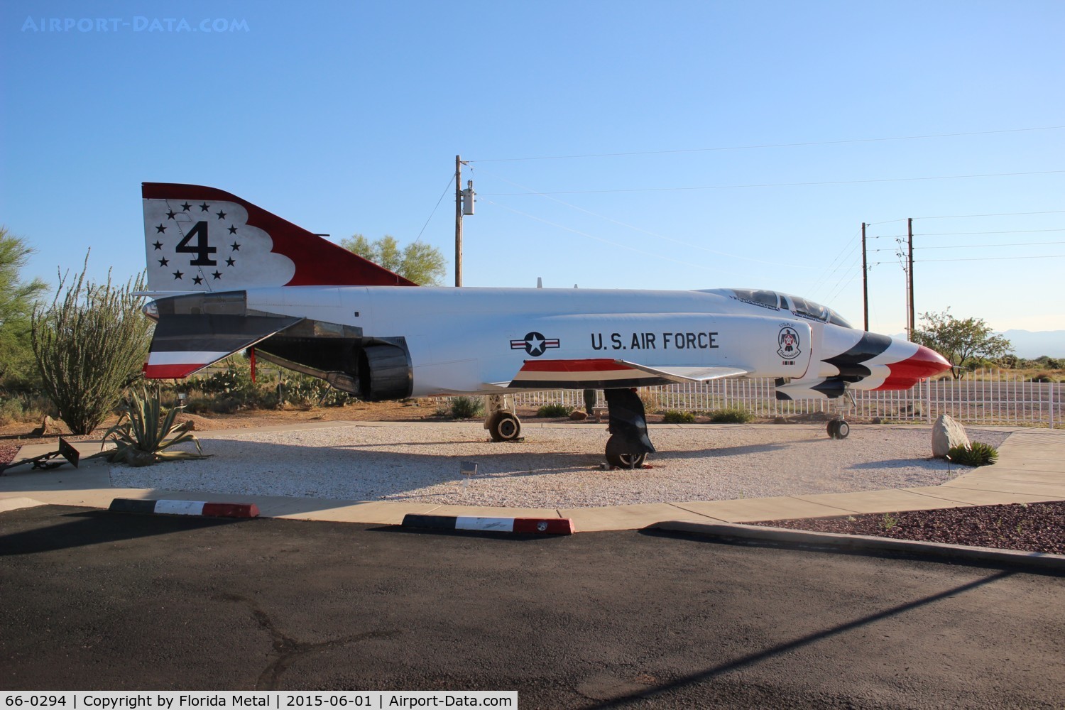 66-0294, 1966 McDonnell F-4E Phantom II C/N 2389, F-4E in Coronado Del Tucson