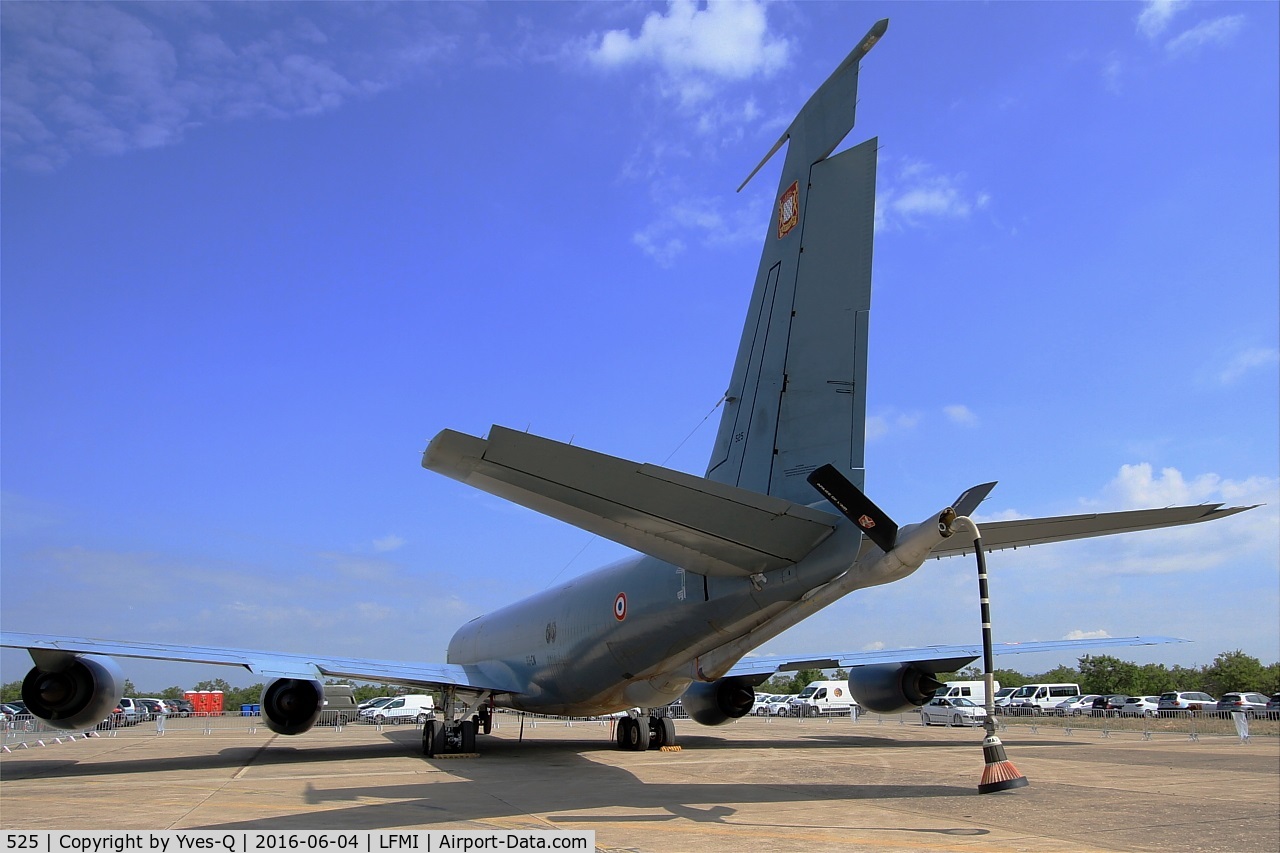 525, 1963 Boeing KC-135R Stratotanker C/N 18508, Boeing C-135FR Stratotanker, Static display, Istres-Le Tubé Air Base 125 (LFMI-QIE) open day 2016