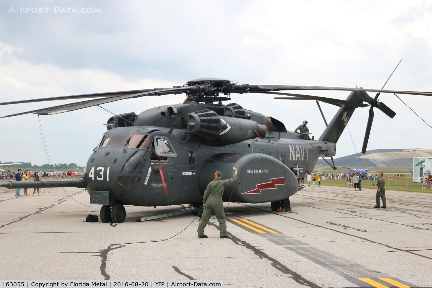 163055, Sikorsky MH-53E Sea Dragon C/N 65549, MH-53E